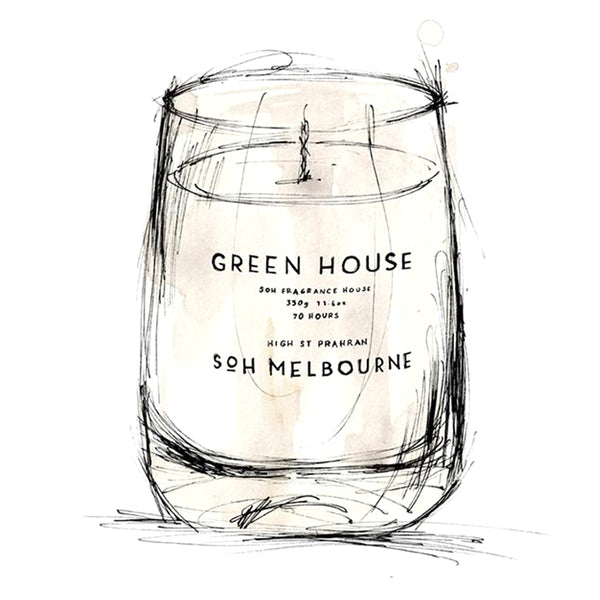 SOH Green House 400g Candle